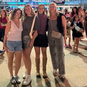 Hausen Leopard Print Denim